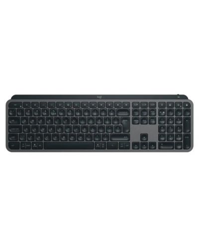 Мултимедийна клавиатура Logitech - MX Keys S, безжична, Graphite - 1
