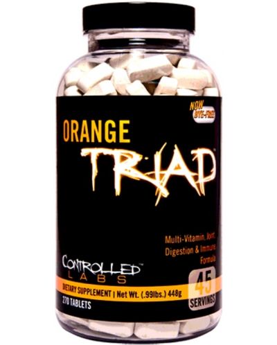 Orange Triad, 270 таблетки, Controlled Labs - 1