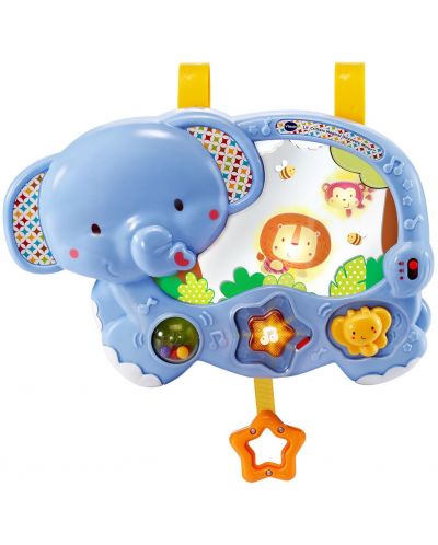 Интерактивна бебешка играчка Vtech - Музикално огледално слонче  - 2