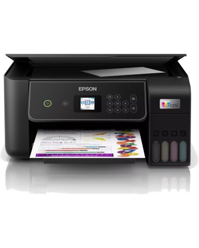 Мултифункционално устройство Epson - EcoTank L3280 Wi-Fi, черно - 1