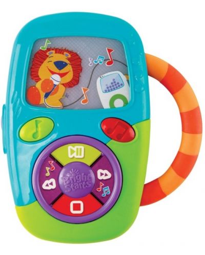Музикална играчка Bright Starts - Бебешки телефон Get Movin’