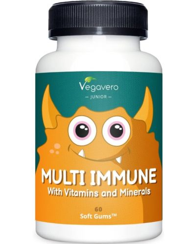 Multi Immune за деца, 60 таблетки, Vegavero - 1