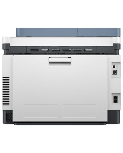 Мултифункционално устройство HP - Color LaserJet Pro MFP 3302fdn, бяло/синьо - 4