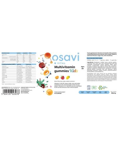 Multivitamin Kids, 60 желирани таблетки, Osavi - 2