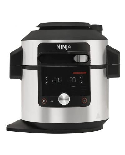 Мултикукър Ninja - 12 in 1 SmartLid Foodi MAX, 1760 W, 12 програми, сребрист - 1