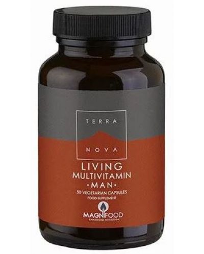 Living Multivitamin Man, 50 капсули, Terra Nova - 1