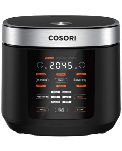 Мултикукър Cosori - CRC-R501-KEU, 970W, 17 програми, черен - 1