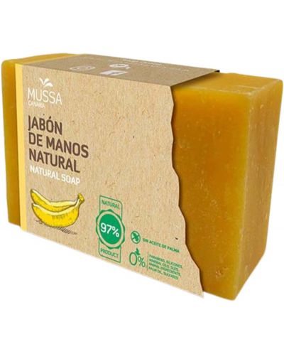 Mussa Canaria Натурален сапун, с органичен банан от остров Тенерифе, 100 g - 1