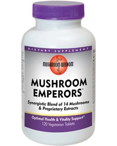 Mushroom Emperors, 120 таблетки, Mushroom Wisdom - 1