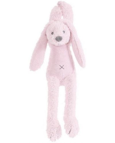 Музикална играчка Happy Horse - Зайчето Richie, 34 cm, розово - 1