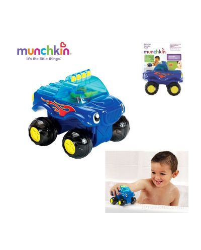 Детска играчка Munchkin - Кола-чудовище, синя - 1