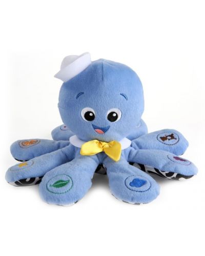 Музикална плюшена играчка Baby Einstein - Октоподче, (английски, испански, френски език), асортимент