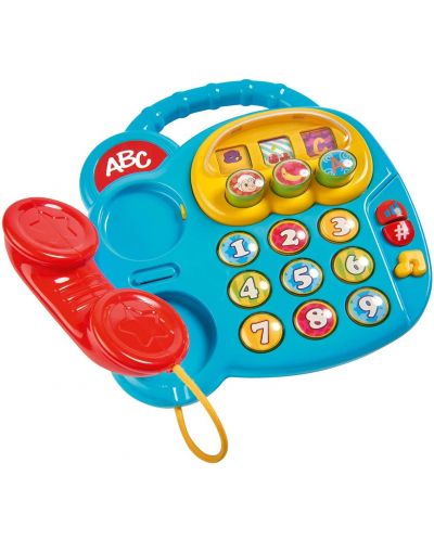 Музикална играчка Simba Toys ABC - Tелефон, син - 2