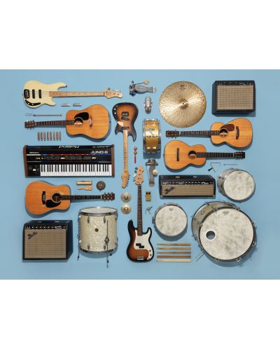 Пъзел New York Puzzle от 500 части - Колекция музикални инструменти - 1