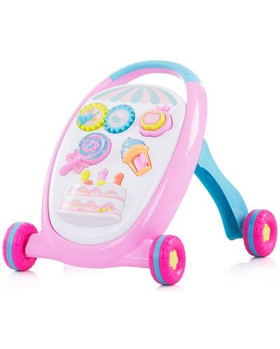 Музикална играчка за бутане Chipolino - Сладкиши