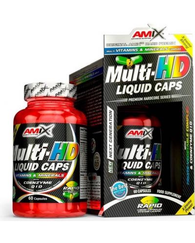 Multi-HD Liquid Caps, 60 капсули, Amix - 1