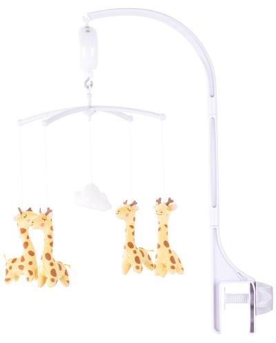 Музикална играчка за легло Chipolino - Жирафчета - 1