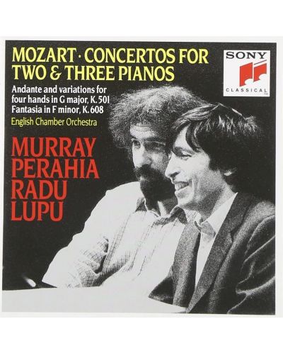 Murray Perahia, Radu Lupu - Mozart: Concertos for 2 & 3 Pianos (CD) - 1