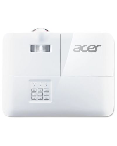 Мултимедиен проектор Acer - S1386WH, бял - 2