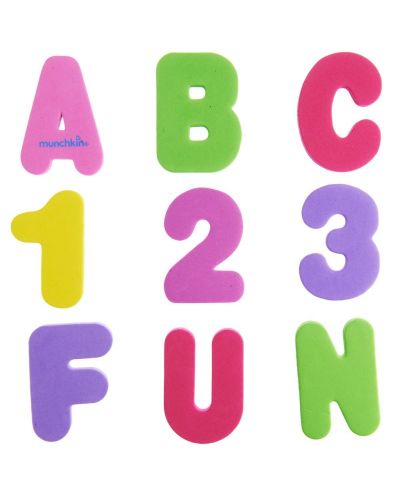 Букви и цифри за баня Munchkin - 1
