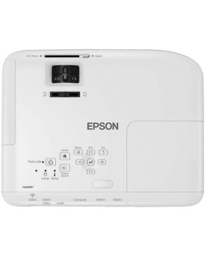 Мултимедиен проектор Epson - EB-FH06, бял - 5