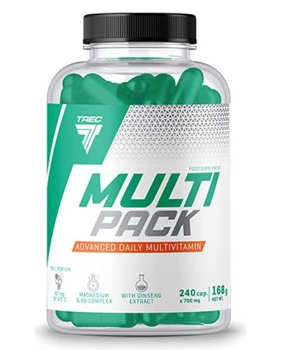 MultiPack, 240 капсули, Trec Nutrition - 1