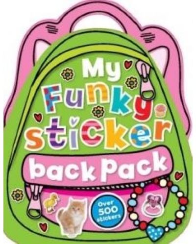 My Funky Sticker Backpack Over 1000 Stickers - 1