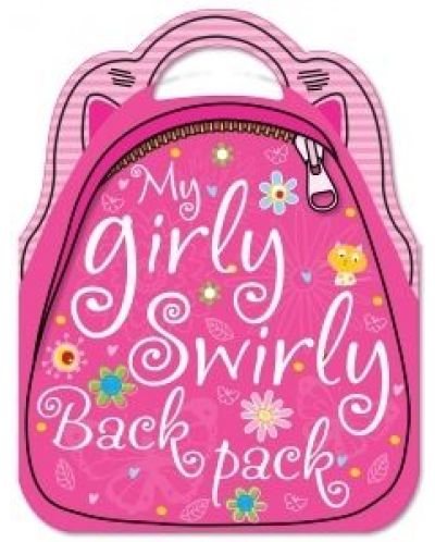 My Girly Swirly Backpack Over 1000 Stickers
