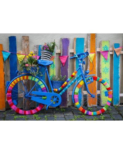 Пъзел Bluebird от 1000 части - Моето красиво цветно колело - 1
