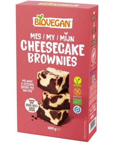 My Cheesecake Brownies Микс за десерт, 480 g, BioVegan - 1