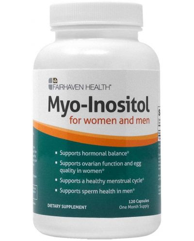 Myo-Inositol, 120 капсули, Fairhaven Health - 1