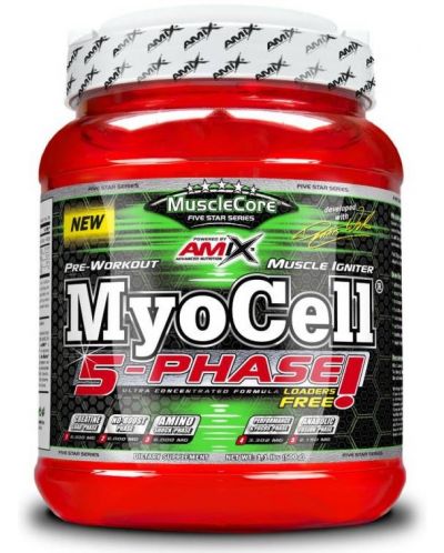 Myocell 5-Phase, лимон и лайм, 500 g, Amix - 1