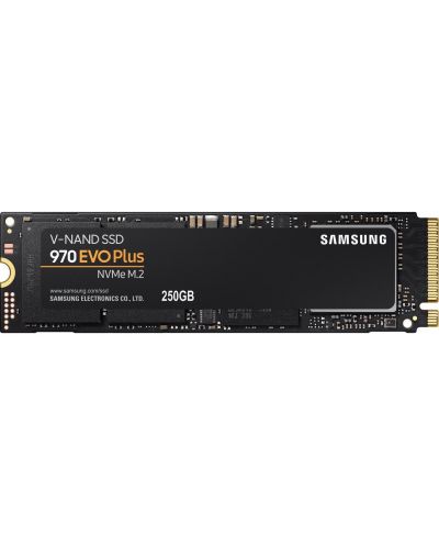 SSD памет Samsung - 970 EVO Plus, 250 GB, M.2, PCIe - 2