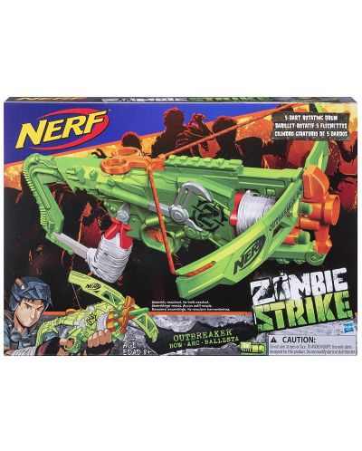 Бластерен арбалет Hasbro Nerf Zombie Strike – Outbreaker - 2