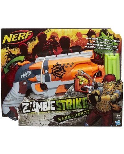 Бластер Hasbro Nerf Zombie Strike – Hammershot - 2