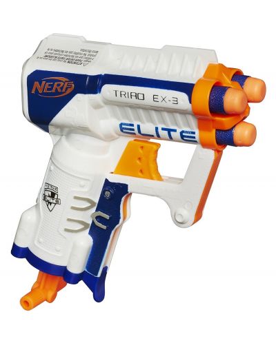 Пистолет Hasbro Nerf N-Strike Elite – Triad EX-3 - 1