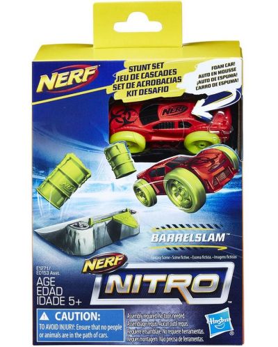 Комплект Hasbro Nerf - Nitro каскада, с количка - 1
