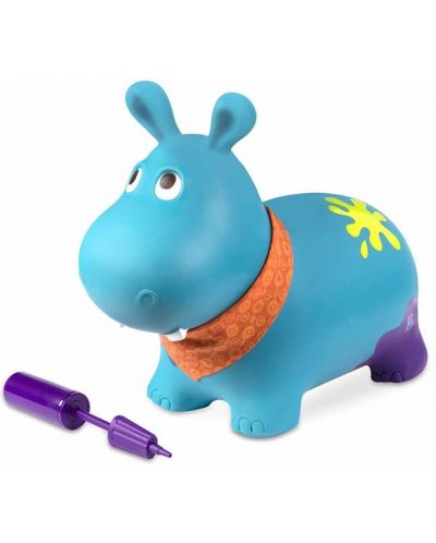 Надуваема играчка за яздене Battat - Хипопотам - 1