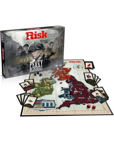 Настолна игра Risk: Peaky Blinders - Стратегическа - 4