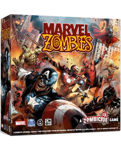 Настолна игра  Marvel Zombies: A Zombicide Game Core Box - кооперативна - 1