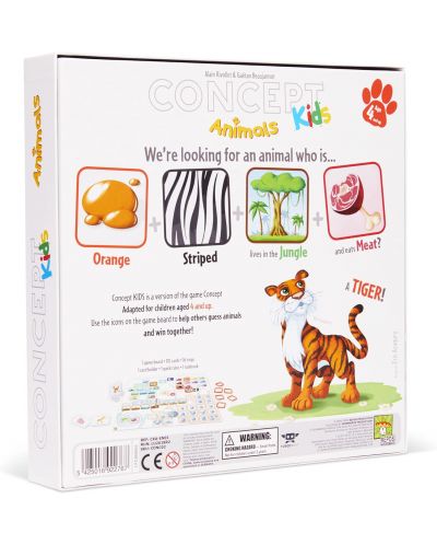 Настолна игра Concept Kids: Animals - детска - 2