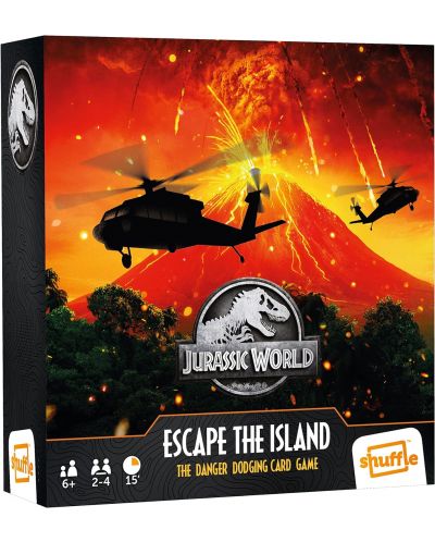 Настолна игра Cartamundi Jurassic World: Escape the Island - Детска - 1