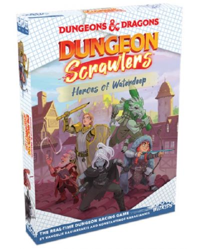 Настолна игра Dungeons & Dragons - Dungeon Scrawlers: Heroes of Waterdeep - семейна - 1
