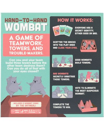 Настолна игра Hand to Hand Wombat - парти - 3