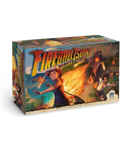 Настолна игра Fireball Island -The Curse of Vul-Kar