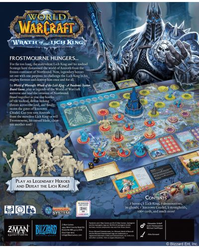 Настолна игра World of Warcraft: Wrath of the Lich King - стратегическа - 3