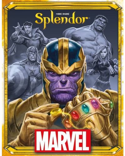 Настолна игра Splendor: Marvel - семейна - 1
