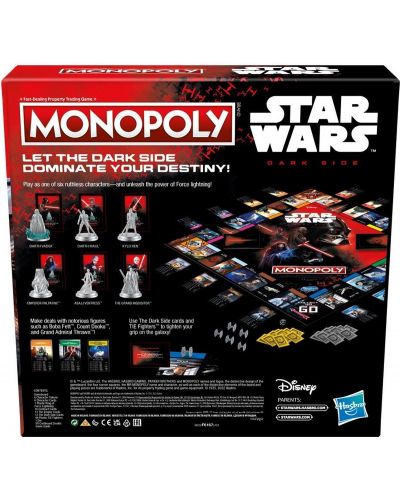 Настолна игра Monopoly: Star Wars - Dark Side - 4