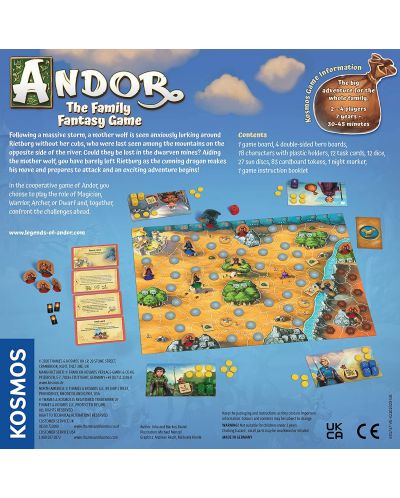Настолна игра Andor: The Family Fantasy Game - семейна - 2