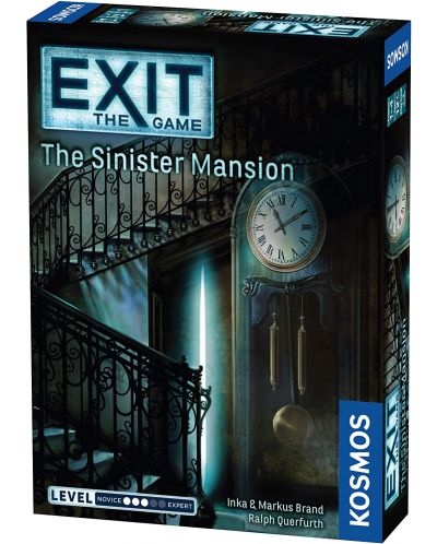 Настолна игра Exit: The Sinister Mansion - семейна - 1